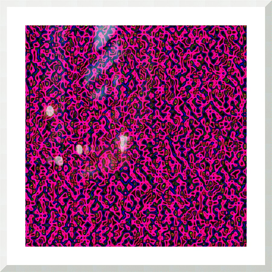 INFERENCE - 0.5 - framed print