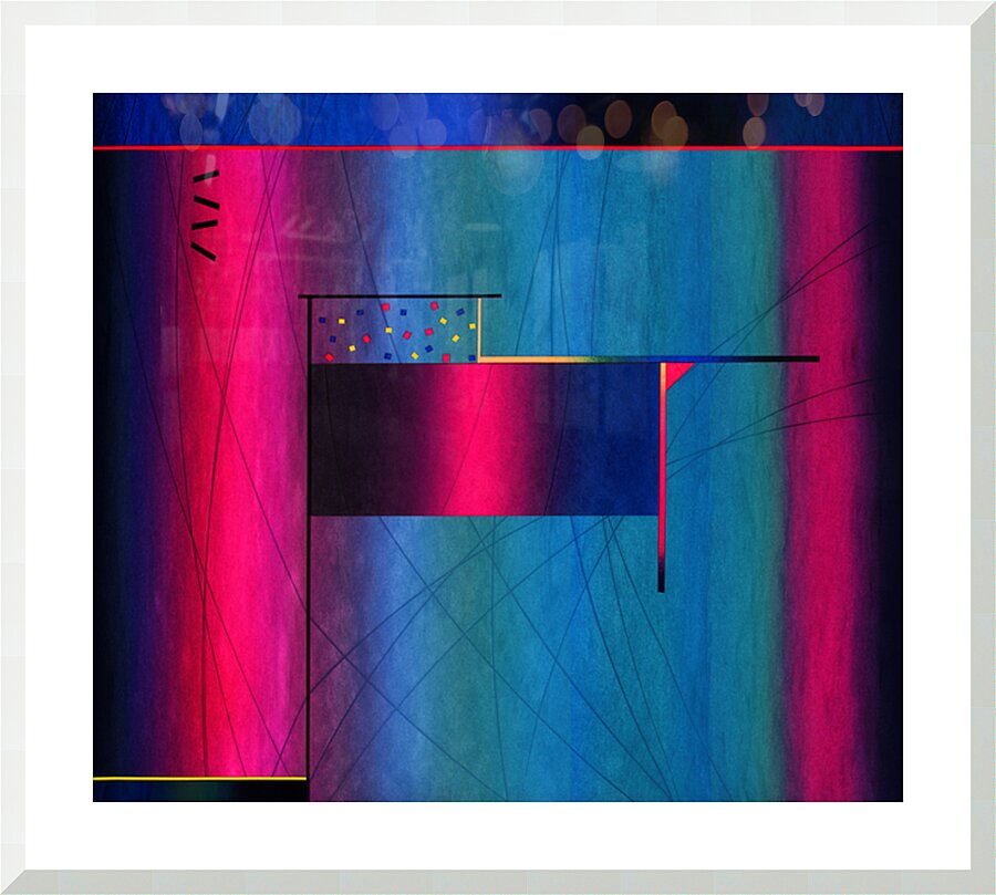 FOR A NEW WORLD - 7811 - framed print