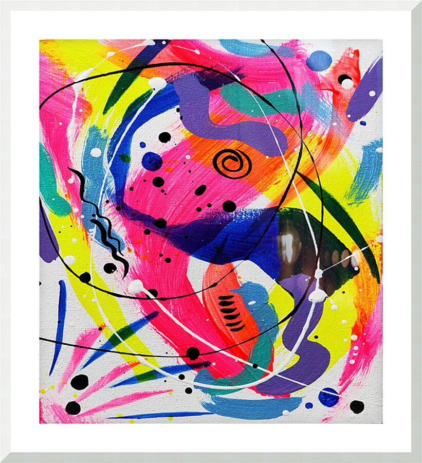 PURSUIT OF HAPPINESS - FR.8 - framed print