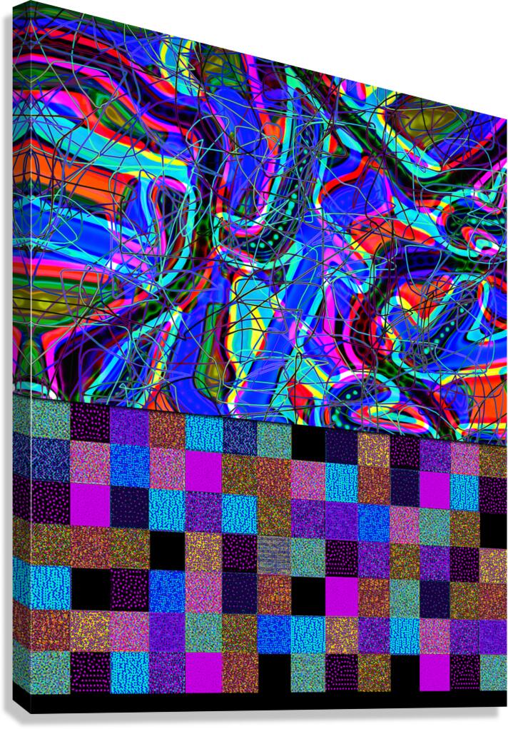 REINFORCEMENT LEARNING EFFECT - 7.5 - canvas print