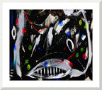 SELF WORK - 7.1 - framed print