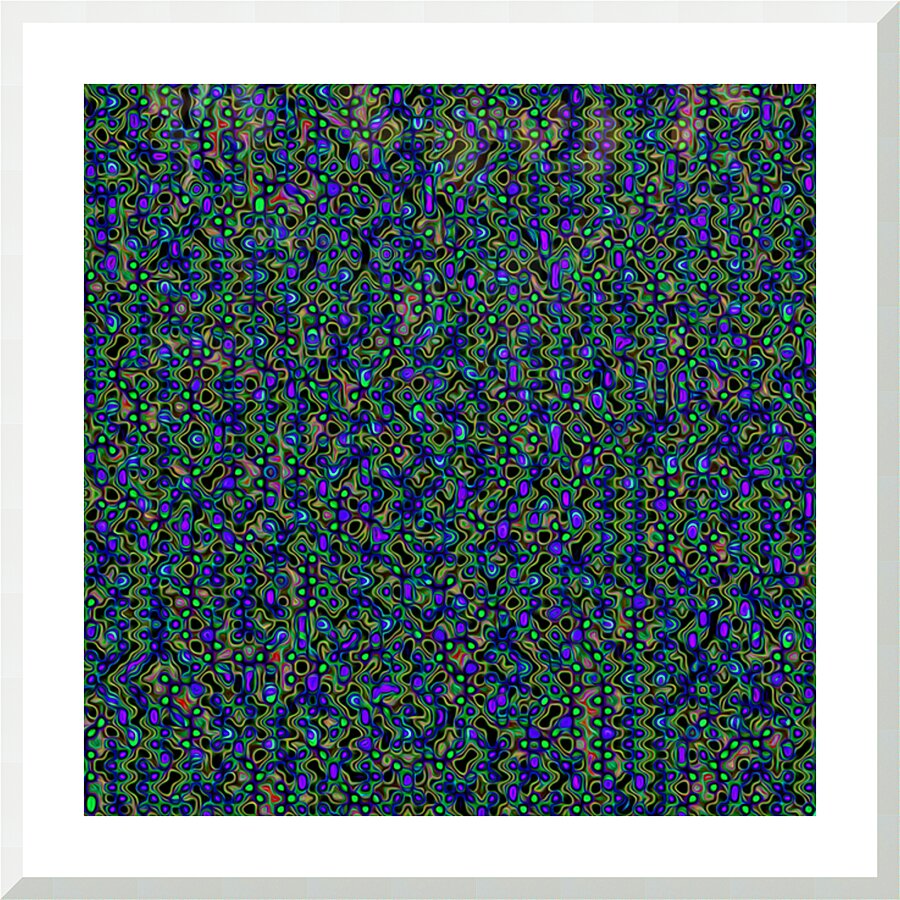 INFERENCE - 0.3 - framed print