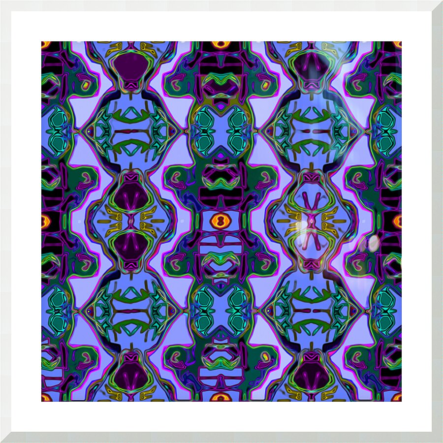 THE MULTIPLICATION OF BEING - 733 - framed print
