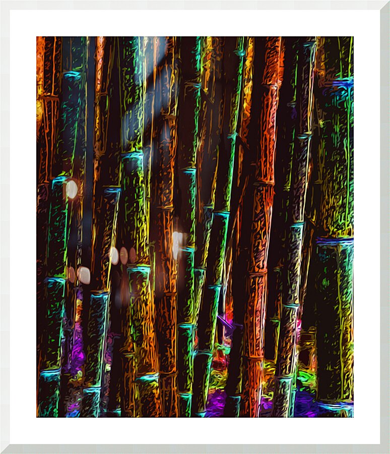 BAMBOO - 1.4 - framed print
