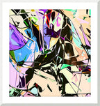 ISOMORPHIC MEMORY PATTERN - 1.2 - framed print