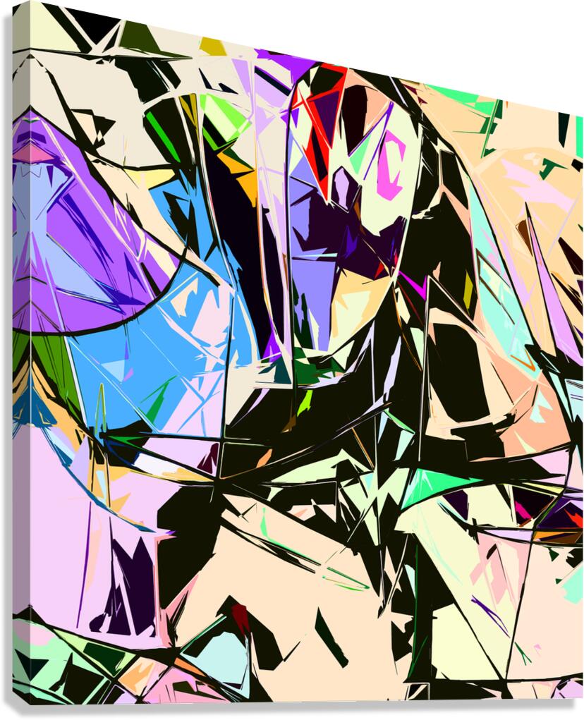ISOMORPHIC MEMORY PATTERN - 1.2 - canvas print