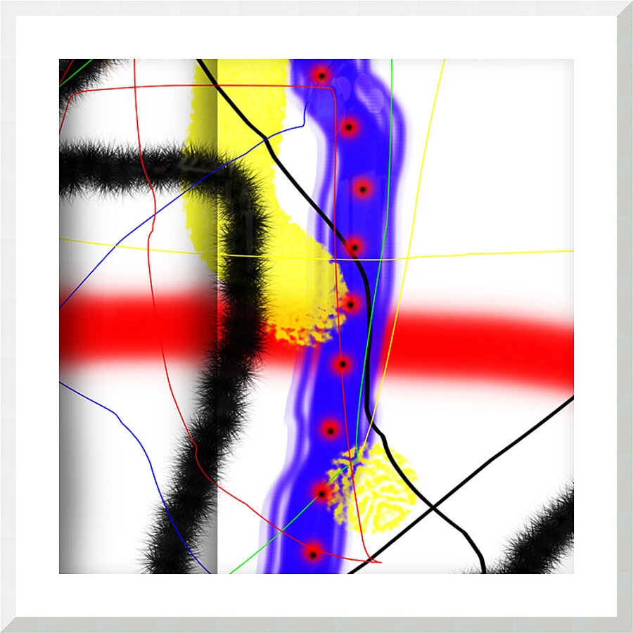 THE NEW OBSERVATION - 1 C - framed print