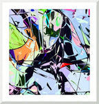 ISOMORPHIC MEMORY PATTERN - 1.3 - framed print