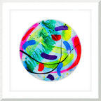 THE ORIGIN - 2.7 - framed print