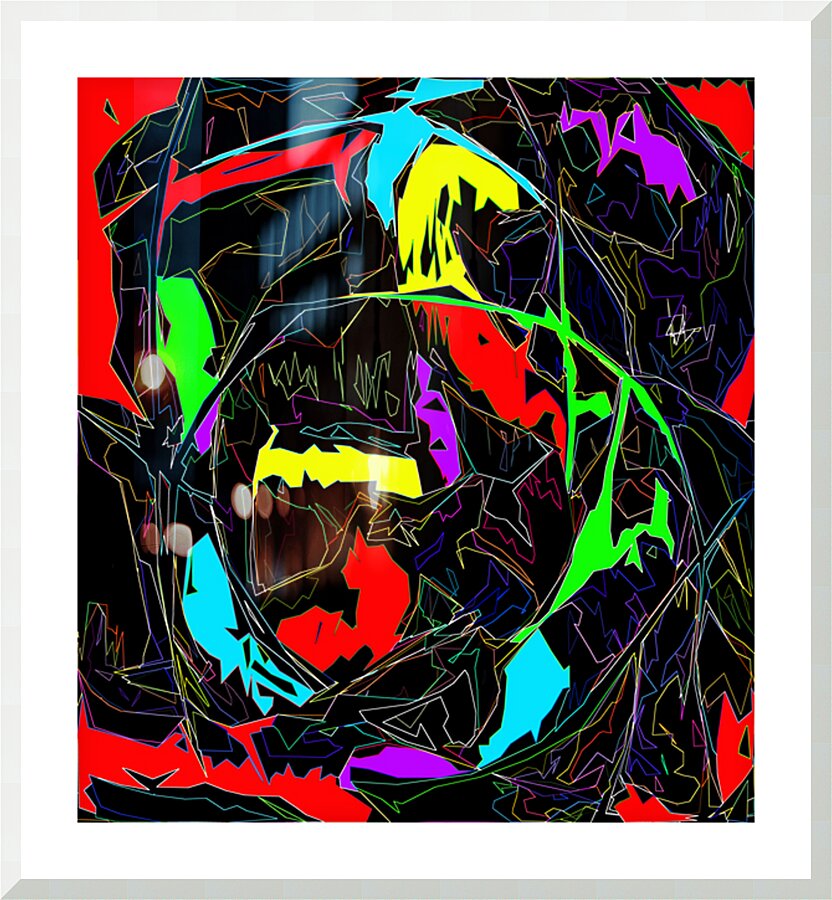 COMPOSITION - 8.9 - framed print