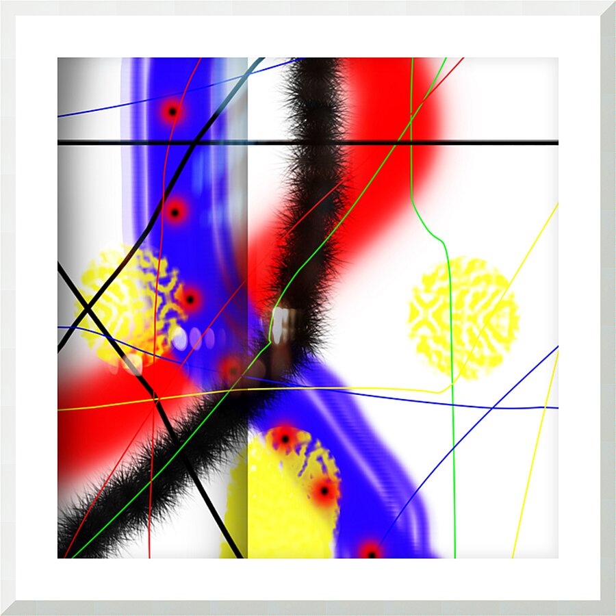THE NEW OBSERVATION - 1 A - framed print