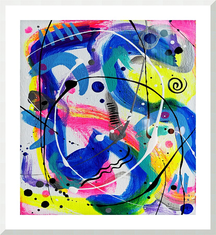 PURSUIT OF HAPPINESS - F.1 - framed print