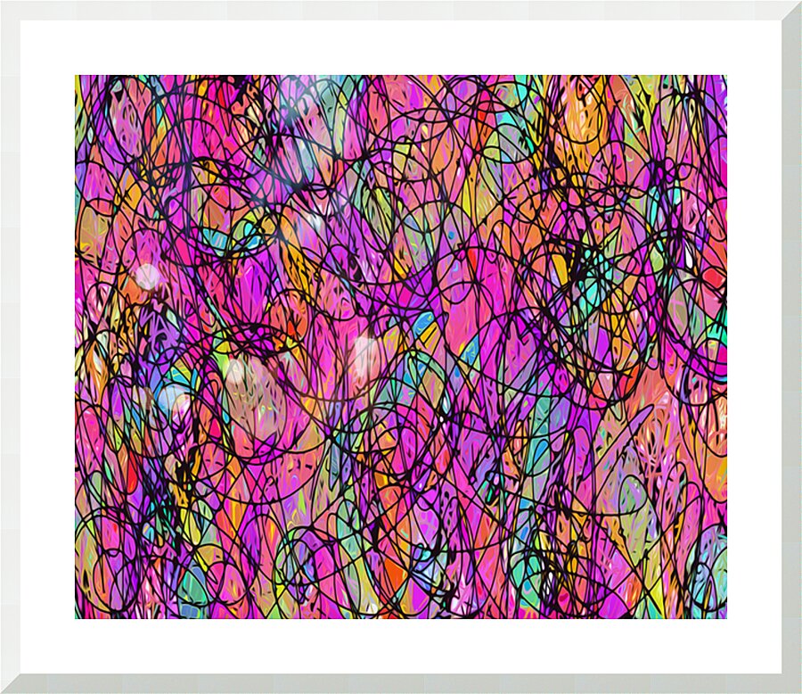 COMPOSITION - C.8 - framed print