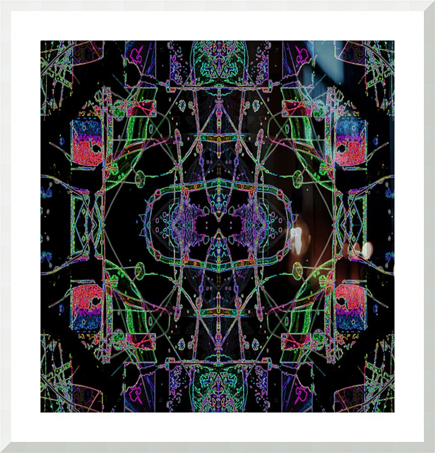 THE MULTIPLICATION OF BEING - 9.9 - framed print