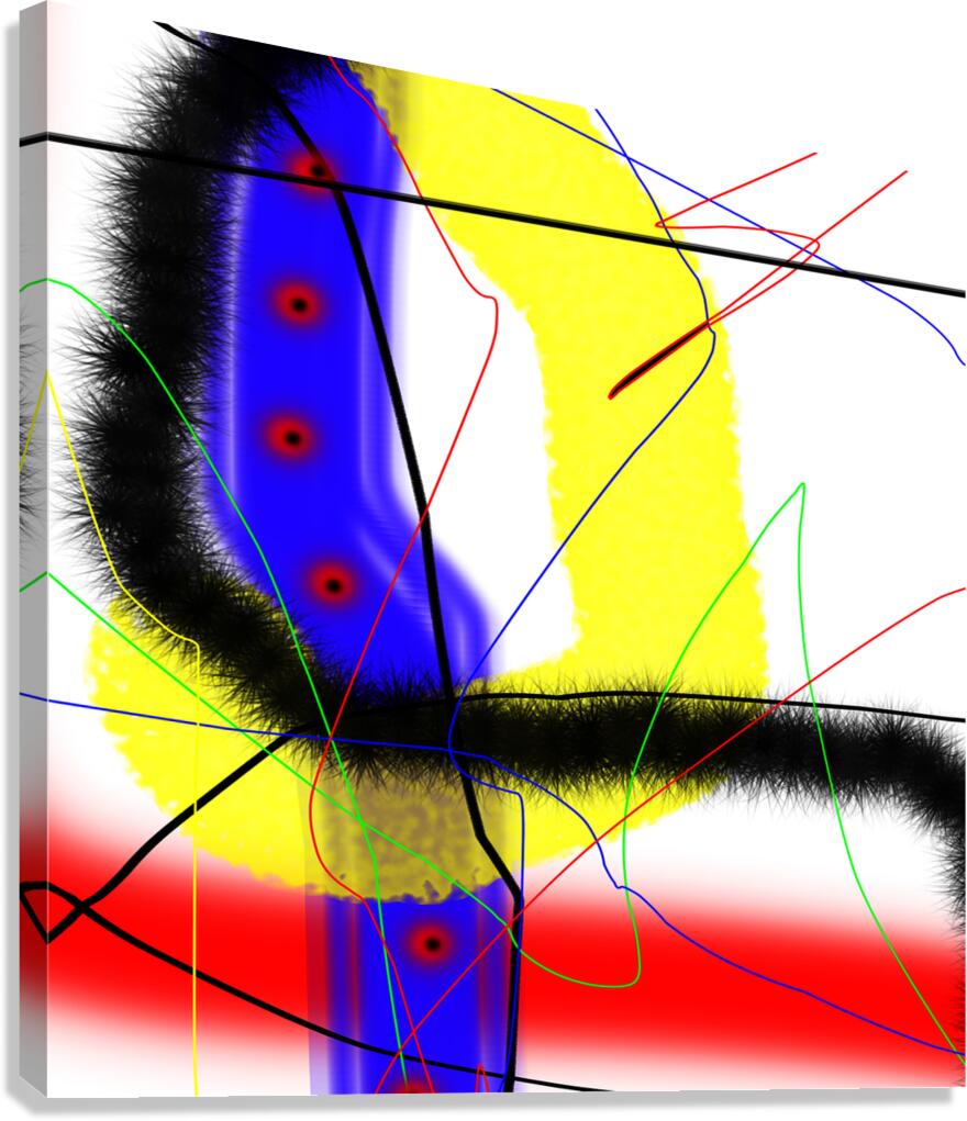 THE NEW OBSERVATION - 1 B - canvas print