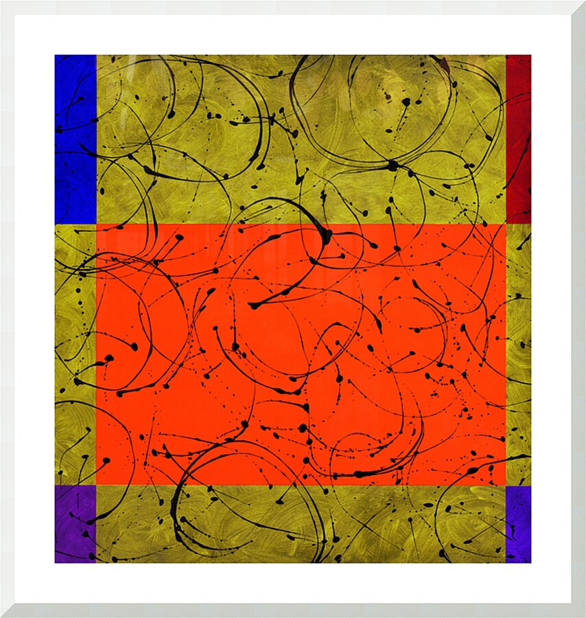 THE NEW ANALYSIS - 1.4 - framed print