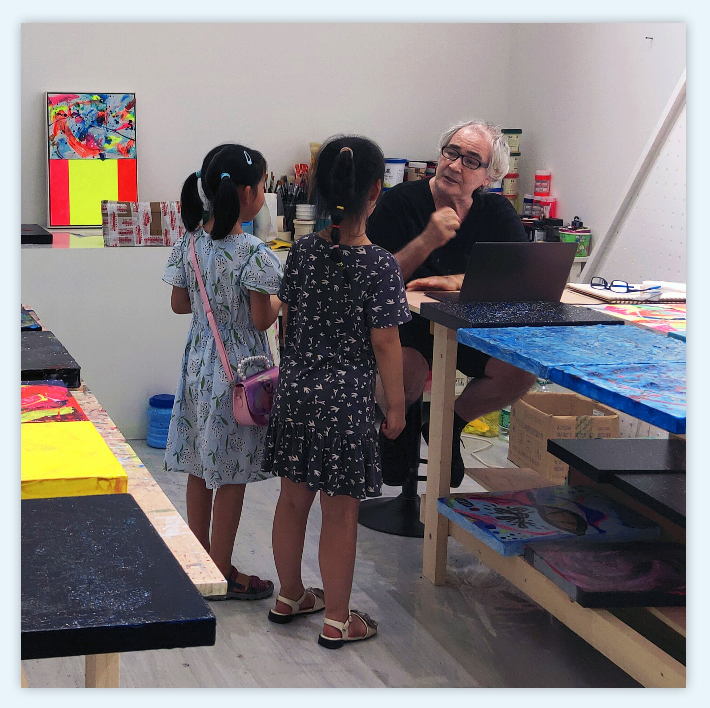 Studio visit, Shanghai