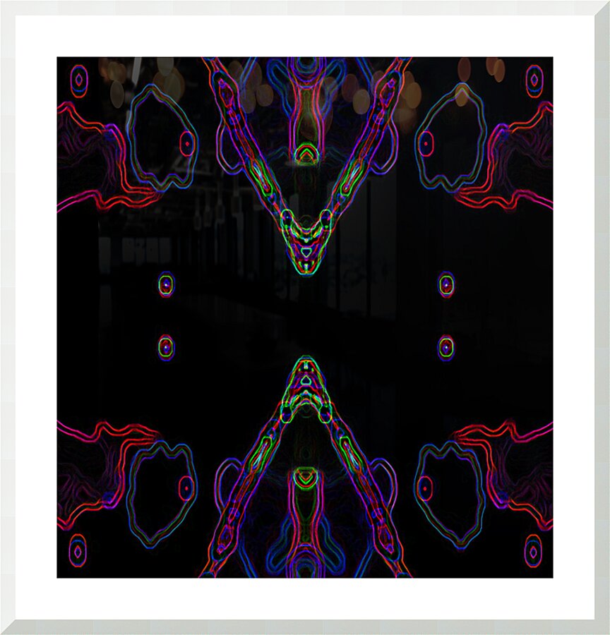 THE MULTIPLICATION OF BEING - 11.1 - framed print