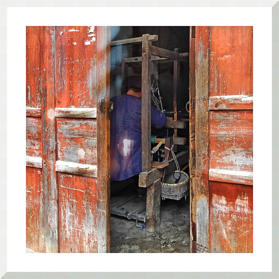 WORK - 7.1 - framed print