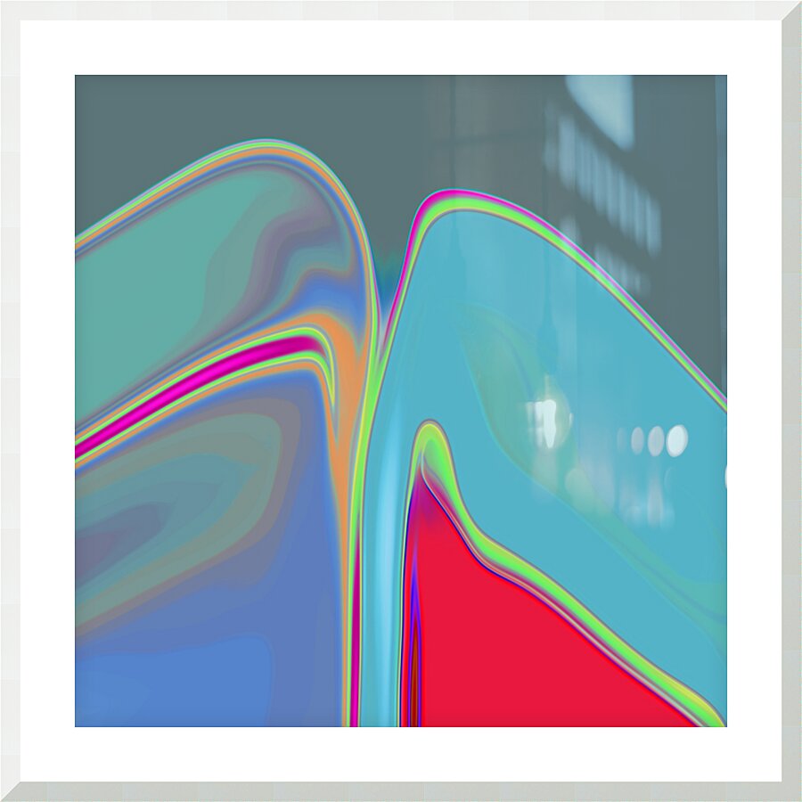 EMERGENT ORGANIC FEEL - 1.1 - framed print
