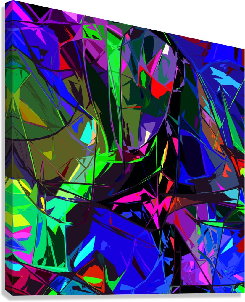 ISOMORPHIC MEMORY PATTERN - 1.4 - canvas print