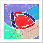 ORGANIC FUSION - 1.4 - framed print