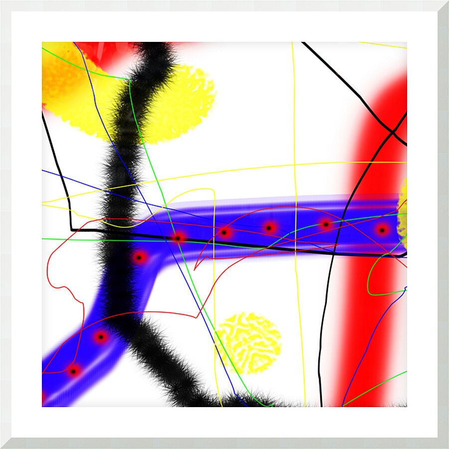 THE NEW OBSERVATION - 1 E - framed print