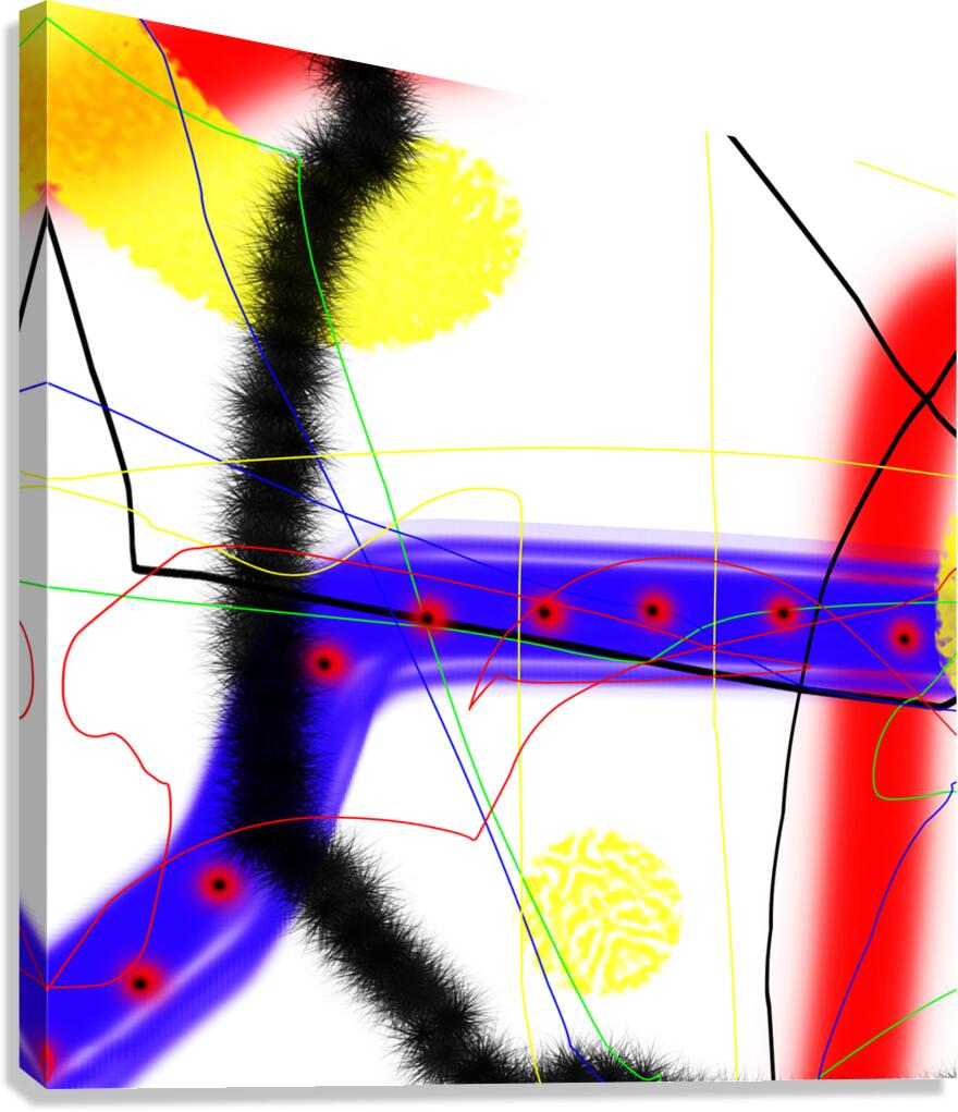 THE NEW OBSERVATION - 1 E - canvas print