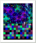 REINFORCEMENT LEARNING EFFECT - 7.7 - framed print