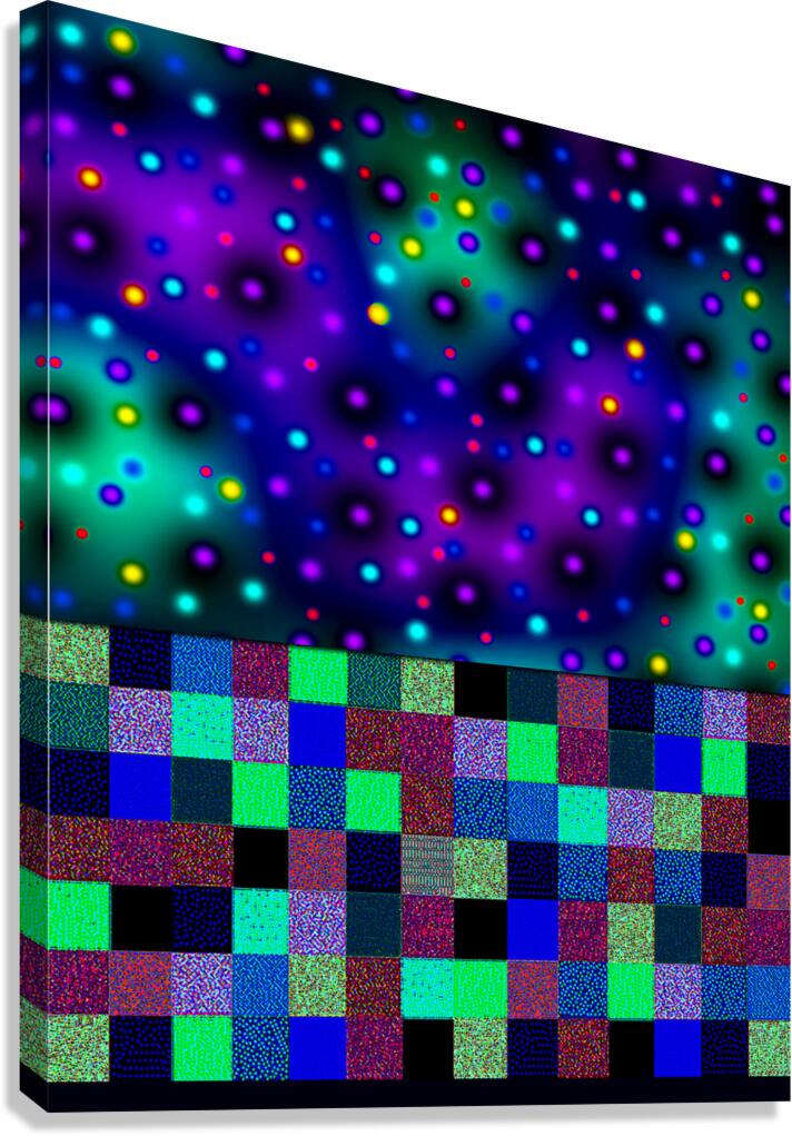 REINFORCEMENT LEARNING EFFECT - 7.7 - canvas print