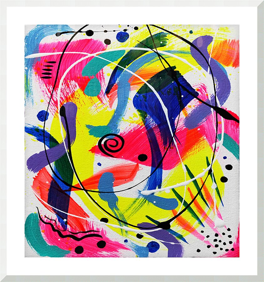 PURSUIT OF HAPPINESS - R.3 - framed print