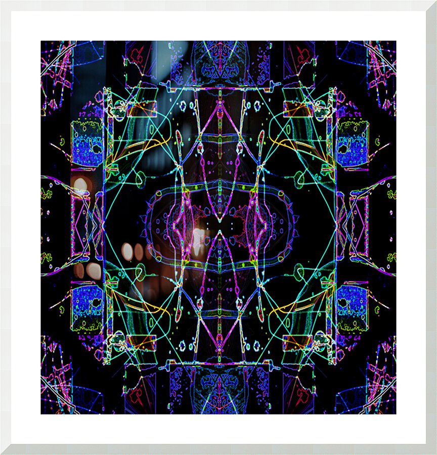 THE MULTIPLICATION OF BEING - 11.2 - framed print