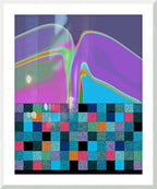 REINFORCEMENT LEARNING EFFECT - 7.1 - framed print