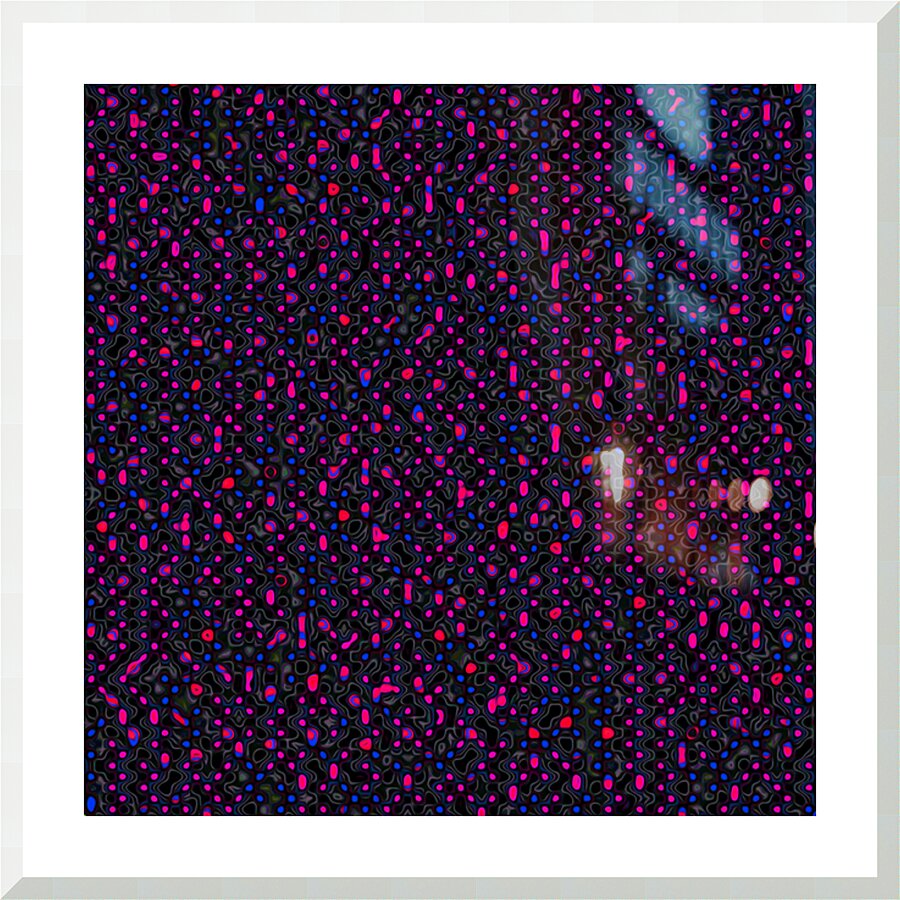 INFERENCE - 7 - framed print