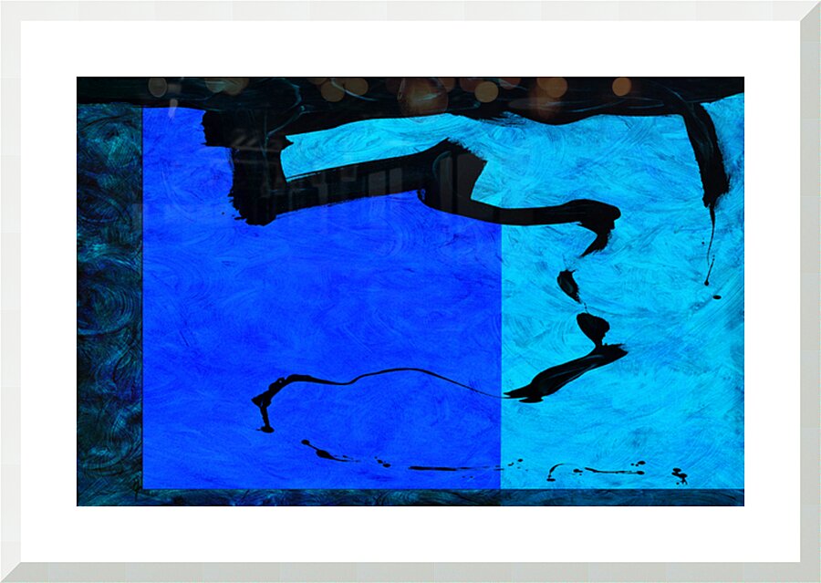 CONTACT FIELD - 1.1 - framed print