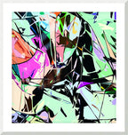 ISOMORPHIC MEMORY PATTERN - 1.1 - framed print