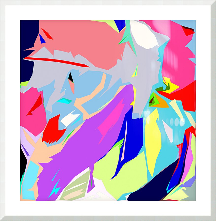 STRUCTURE OF A FORCE - C.3 - framed print