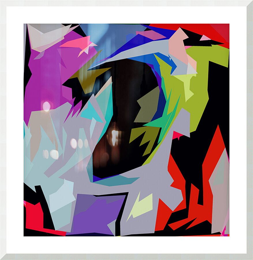 STRUCTURE OF A FORCE - 1.0 - framed print
