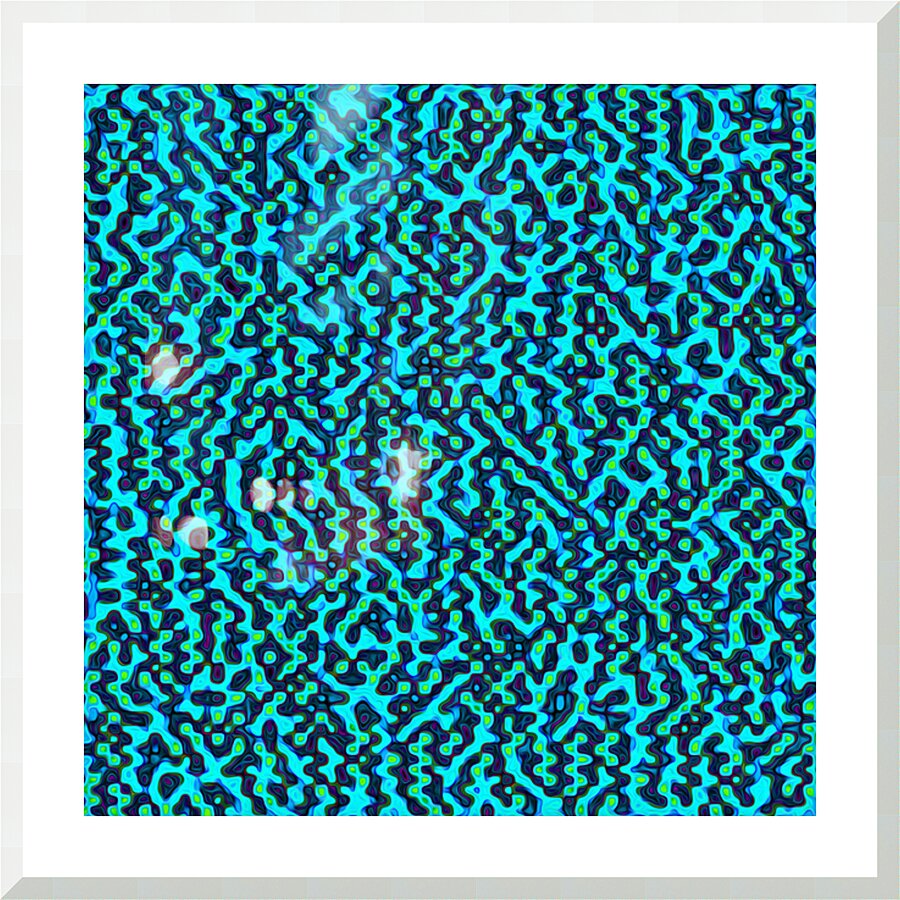 INFERENCE - 0.9 - framed print