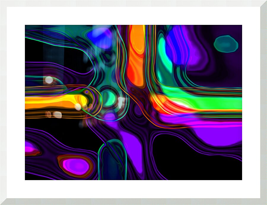 WAVE - W.1 - framed print