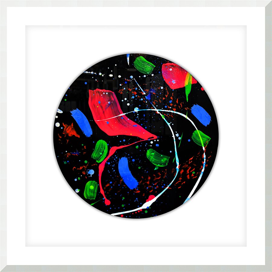 THE ORIGIN - 3.7 - framed print