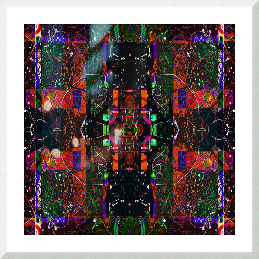 THE MULTIPLICATION OF BEING - A7.1 - framed print