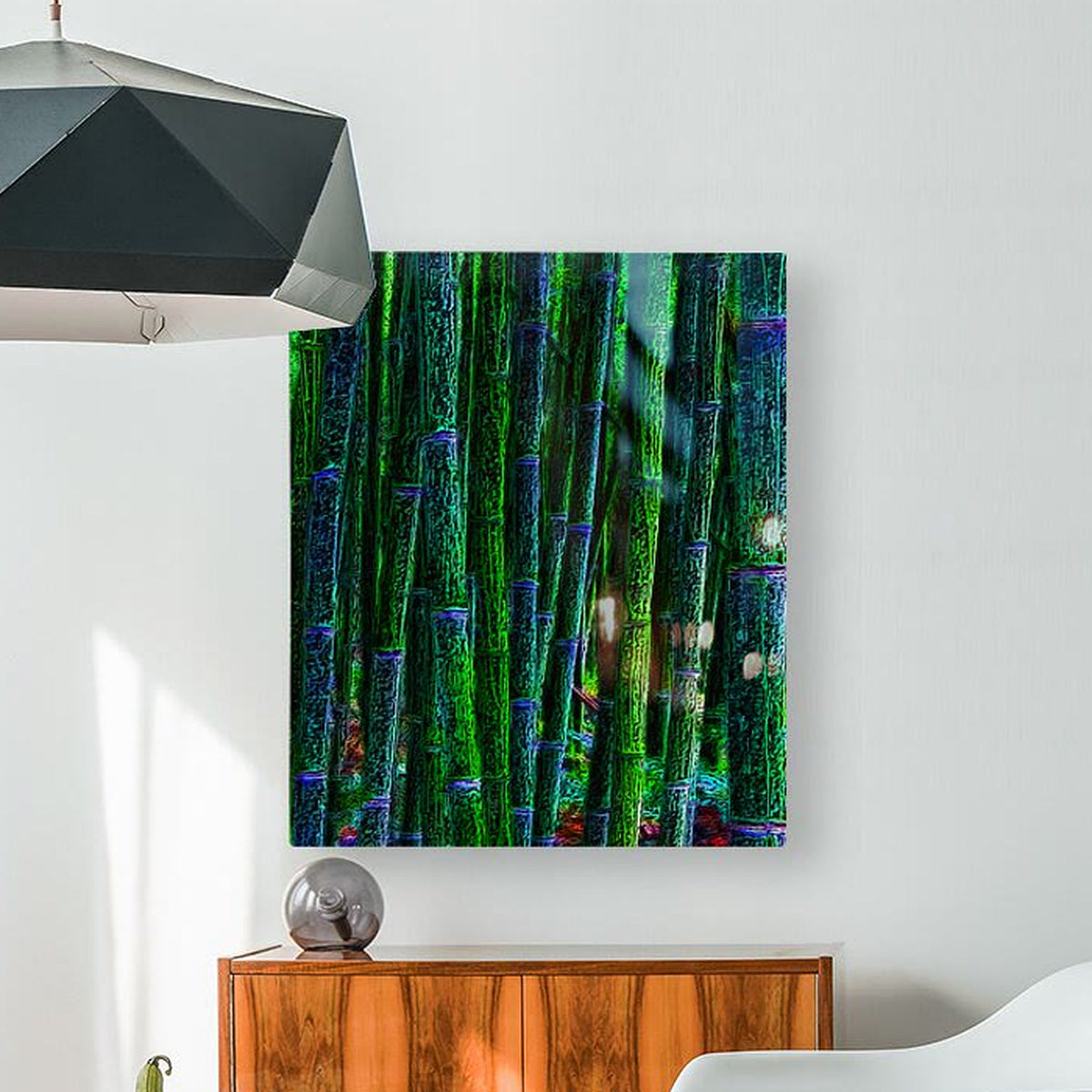 BAMBOO - 1.1 — HD Metal print, front