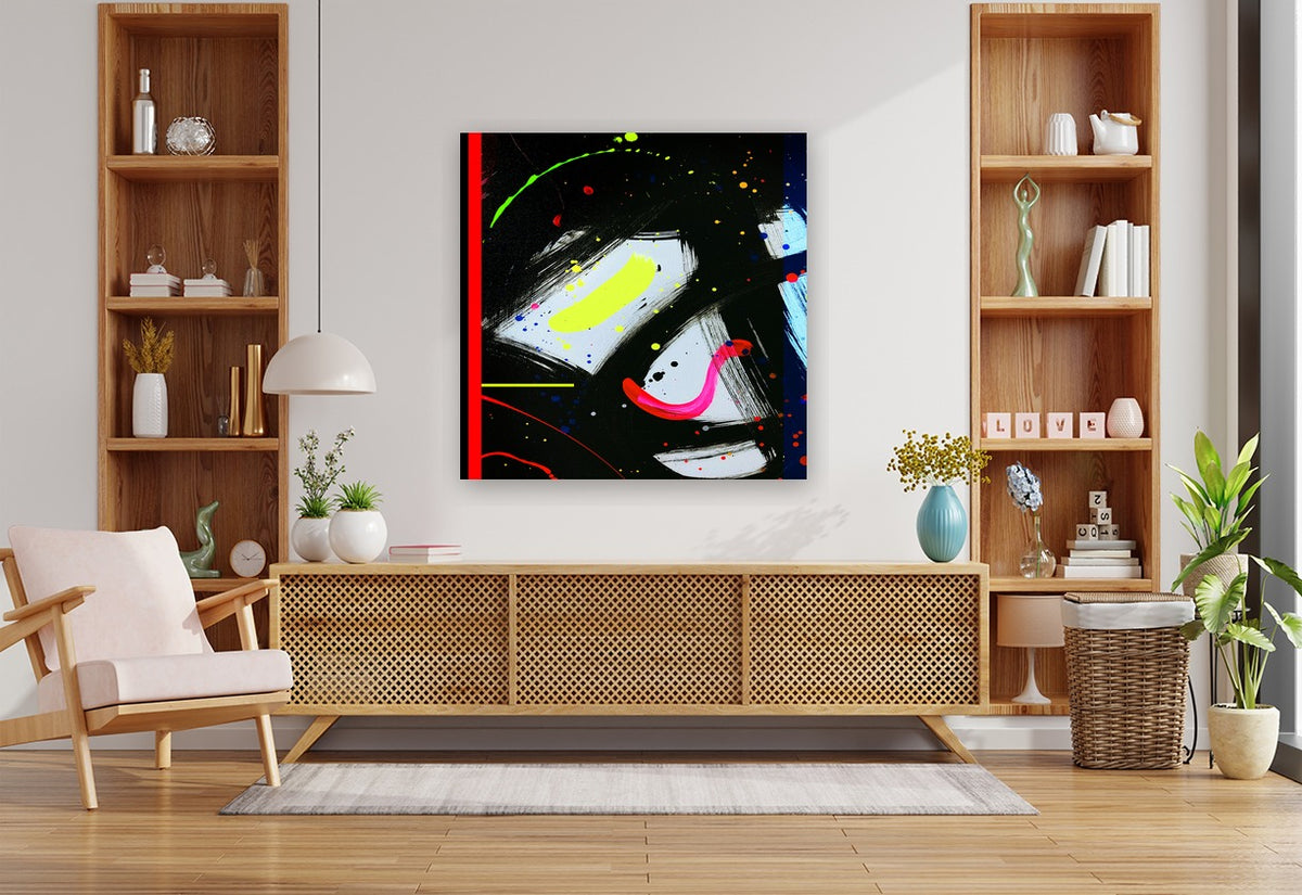 BIRTH OF A DRAGON - 9.7 - shown in a modern living room