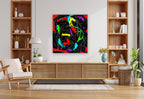 COMPOSITION - 8.9 - shown in a modern living room