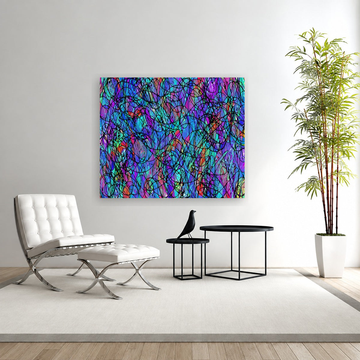 COMPOSITION - A1-4 - acrylic print