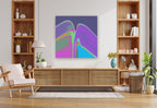 EMERGENT ORGANIC FIELD - 1.0 - shown in a modern living room