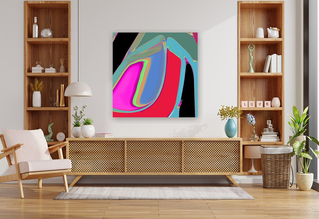 EMERGENT ORGANIC FIELD - 2.0 - shown in a modern living room