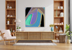 EMERGENT ORGANIC FIELD - 2.1 - shown in a modern living room
