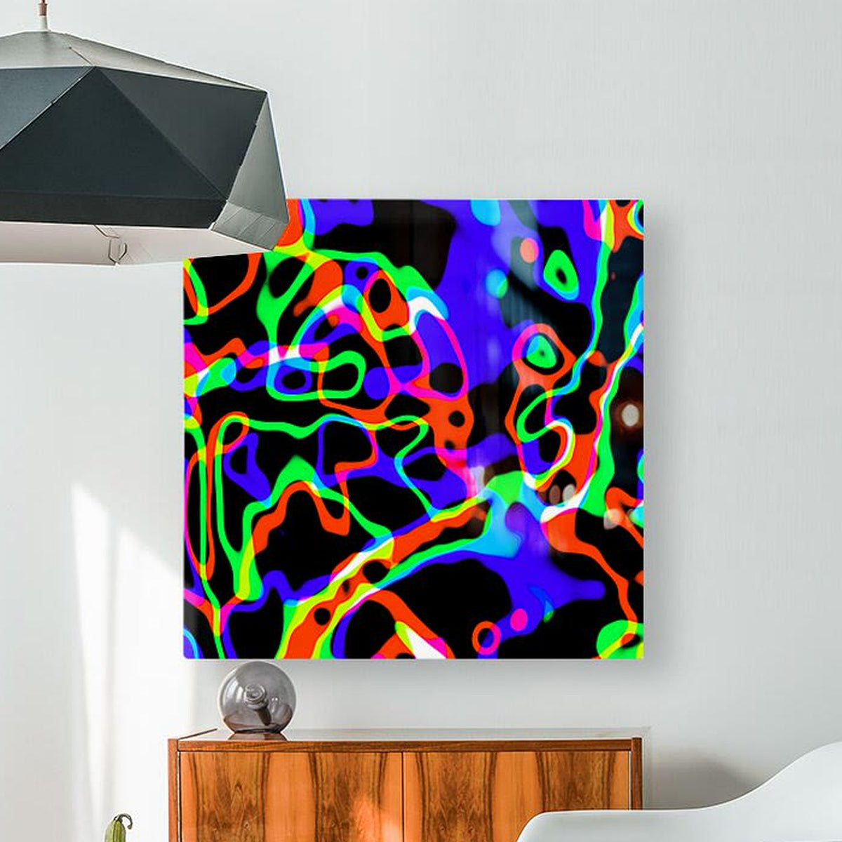 FIELD - 9.1 — HD Metal print, front